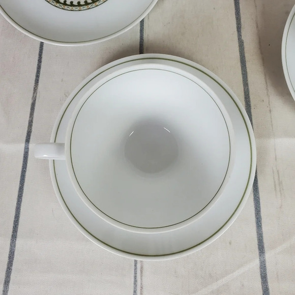 Vintage Noritake  Hermatige Tea Cup and Saucer Set of 2 Pattern 6226 - Picture 10 of 12